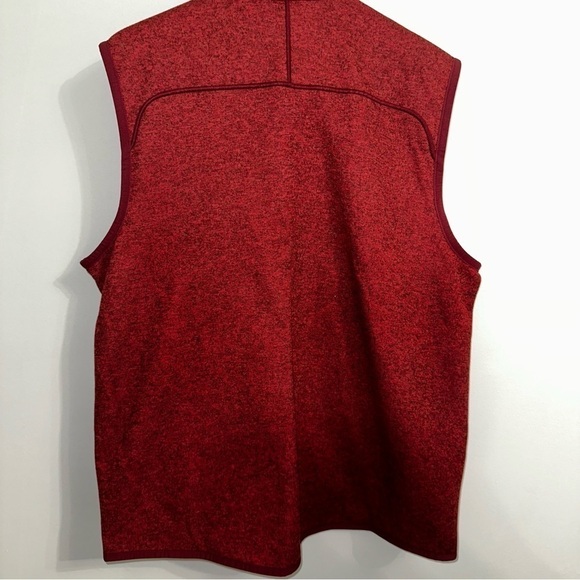 CUTTER AND BUCK Arizona Cardinals RED MAINSAIL full zip vest NWOT - Picture 6 of 13